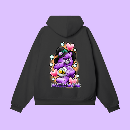 BeeWitched.Ink Heavyweight Hidden Pocket Fleece Hoodie