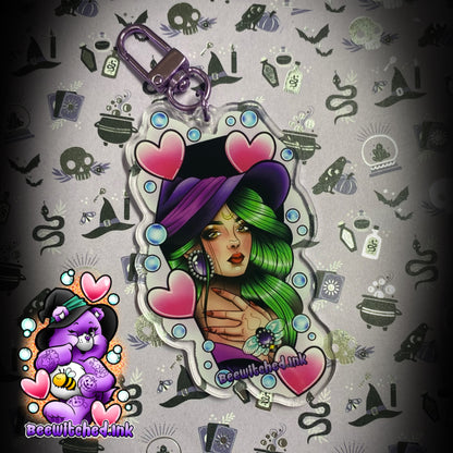 BeeWitched.Ink Acrylic Charms